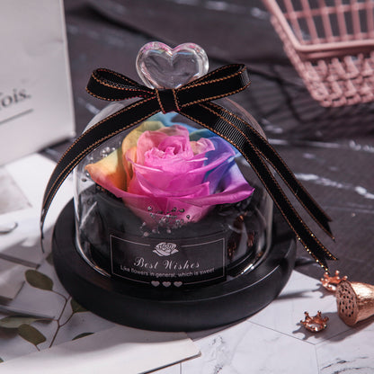 LED In Glass Dried Flowers Gifts