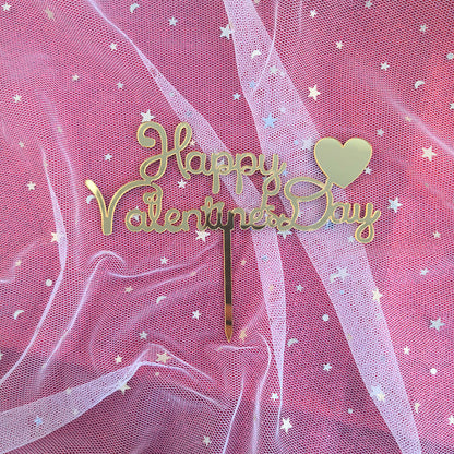 Tanabata Valentine's Day Cake Card