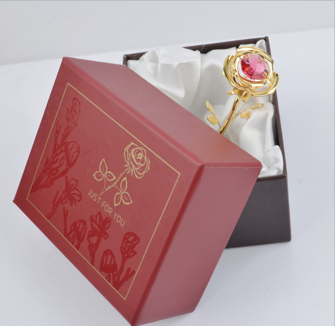 Roses With Diamonds Qixi Valentine's Gifts